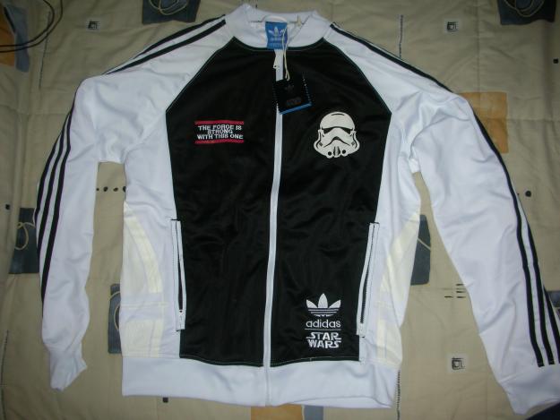 Descubrir Roble de madera Chaqueta Adidas Original Star Wars Force Stormtrooper - mejor precio |  unprecio.es