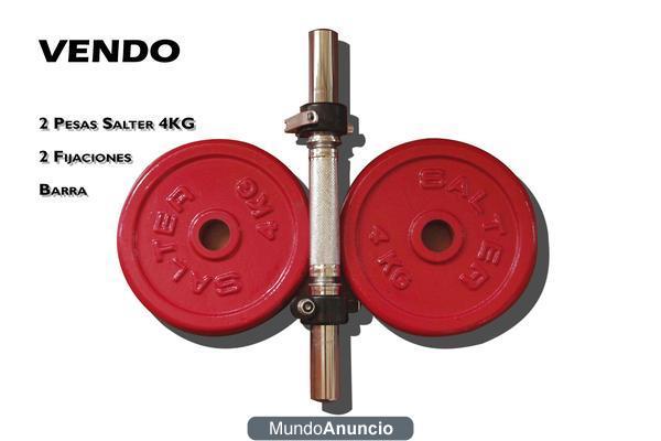Discos pesas on sale salter