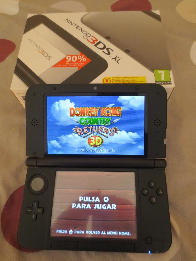 Nintendo 3ds xl mas donkey kong country returns