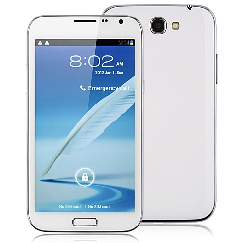Note2 Haipai 7102 Smart Phone Android 4.1 MTK6577 1G RAM 3G GPS 5.3 Inch HD Screen 8.0MP