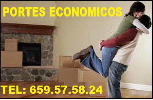 Portes economicos madrid -659 57 5824 transportamos todo