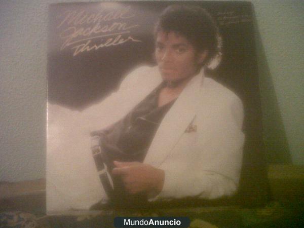 VINILO ORIGINAL THRILLER (MICHAEL JACKSON) 1982