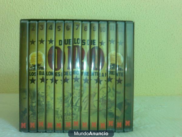 13 dvd duelos de oro,de MARCA,balones de oro