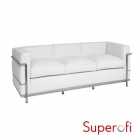 Sofá Sillón de Diseño Oficina Capri 3 Banco o Negro - mejor precio | unprecio.es