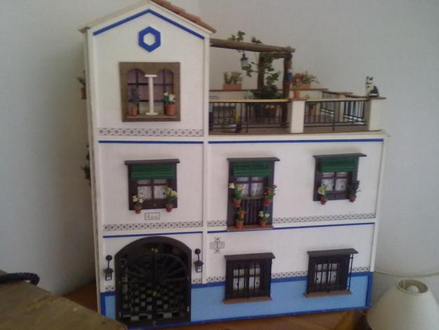 Casa de muñecas andaluza,artesana