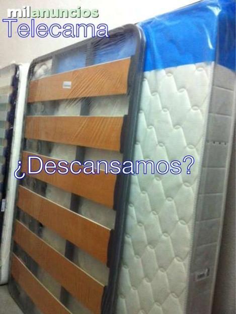 Oferta del día cama colchón somier entrega a domicilio telecama