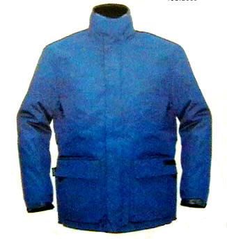 VENDO CHAQUETA 3/4 MOTORISTA AZUL. NUEVA A ESTRENAR