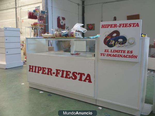 Mostrador de más de 2 metros ofertón + gondola de regalo