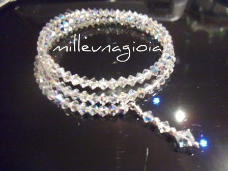 hechos a mano pulseras swarovski originales