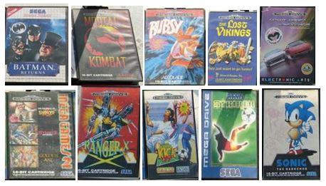 Juegos, Master sistem, Megadrive UNIDAD!!!