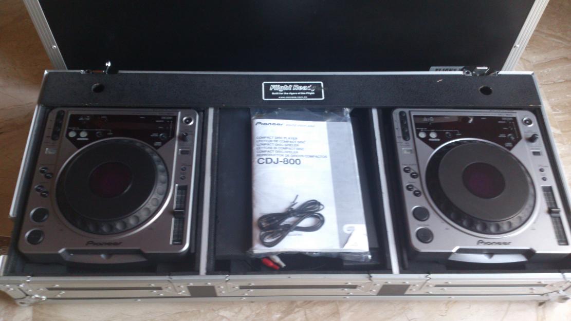 Pareja de pioneer cdj800