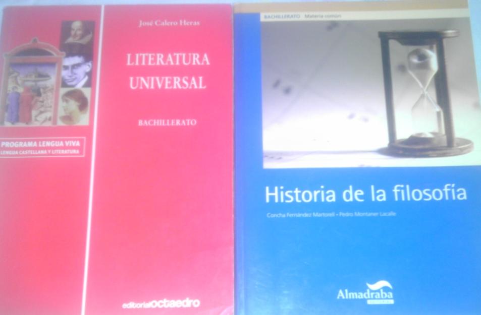 Vendo libros de Bachillerato