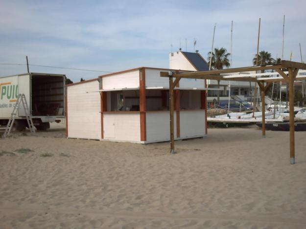 Chiringuitos y kioscos