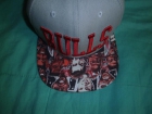 Snapback bulls nba tapa jugadores gorra - mejor precio | unprecio.es