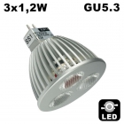 ¡Últimas unidades! Lámparas LED GU5.3 3x1,2w AC12V**Por tan sólo 5€ IVA incluido. - mejor precio | unprecio.es