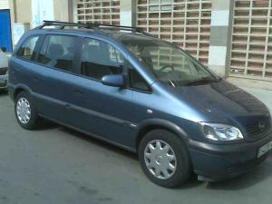 OPEL Zafira 1.6 16v Elegance, gris, año 2000, 7PLAZAS FULL EQUIP. ABS,Airbag,Airbag acompa