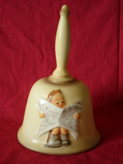 3 CAMPANAS de porcelana M.I. HUMMEL - GOEBEL