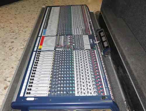 Consola Mixer Soundcraft Gb8 40 Canales Con Case Rigido