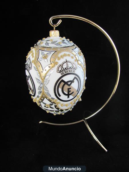 REAL MADRID BOLAS DE NAVIDAD ADORNOS DE LUJO