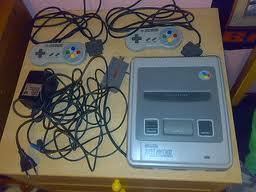 super nintendo + 2 mandos con 10 juegos