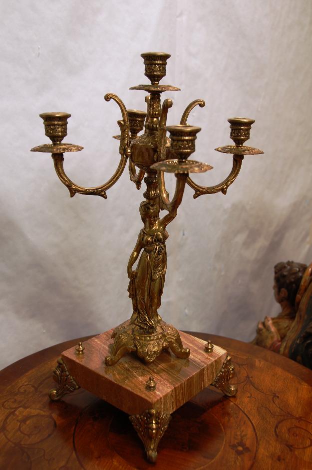 Antiguo candelabro imperio