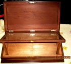 Cofre de tabacos antiguo, cubano años 40 en caoba forrada en cedro. - mejor precio | unprecio.es