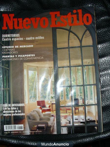 Vendo revistas NUEVO ESTILO de 1988 a 1994, Números: 128, 140, 143, 161, 165, 168, 176, 179, 185, 188, 198,