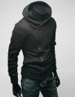 sudadera capucha cuello mandarin - mejor precio | unprecio.es