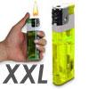 MECHERO RECARGABLE CON LUZ XXL