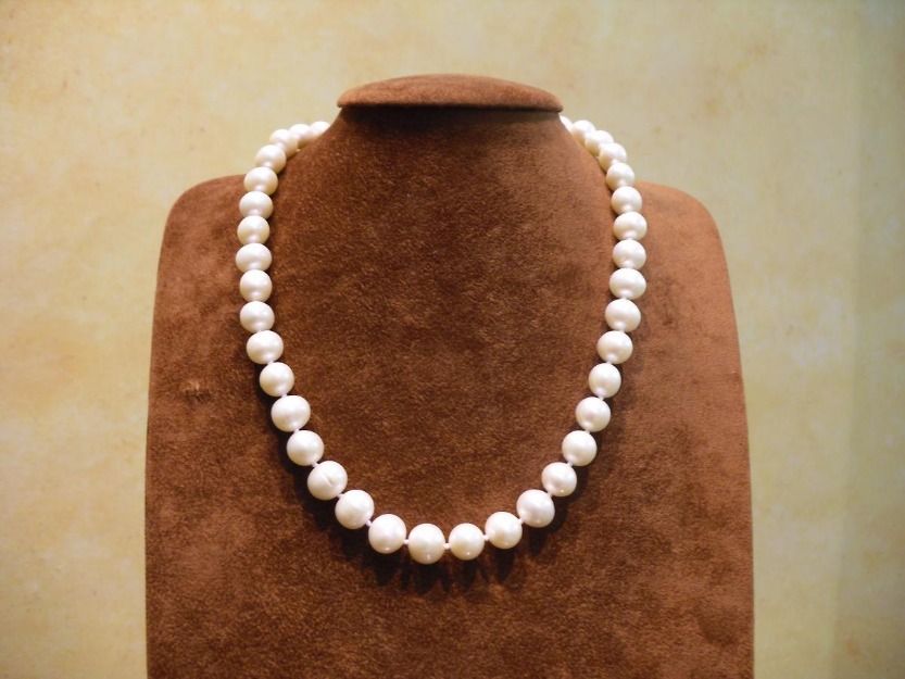 Collar perla natural cultivada