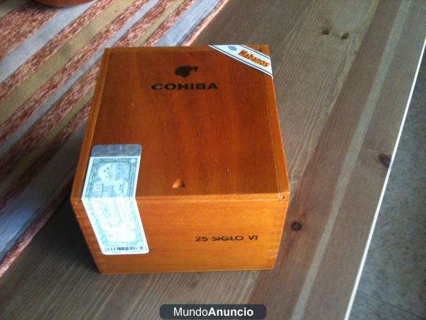 Vendo cajas de puros cohibas