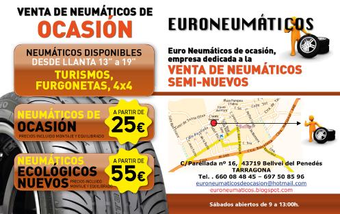 NEUMÁTICOS OCASION