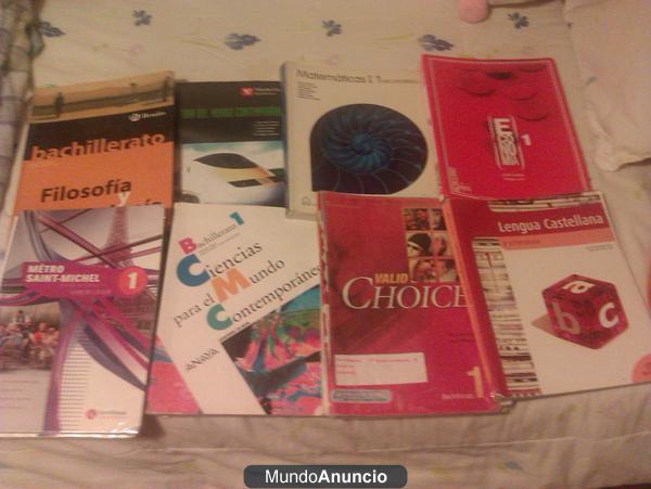 VENDO LIBROS 1º BACHILLER CIENCIAS SOCIALES