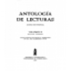 ANTOLOGIA DE LECTURAS (CURSO DE ESPAÑOL). Ordenada bajo los siguientes epígrafes: El hombre ante la lengua y la creación - mejor precio | unprecio.es