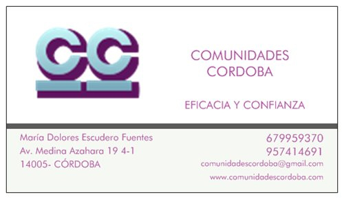 Admn. de fincas comunidades cordoba