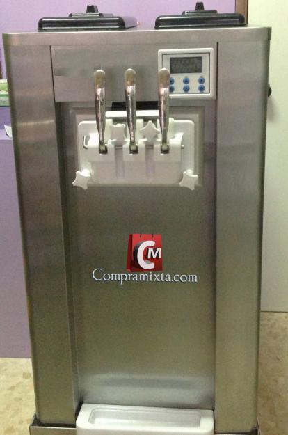 Maquina helados 3 grifos 30 a 40l.