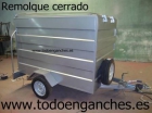 REMOLQUE CAJA CERRADA - mejor precio | unprecio.es