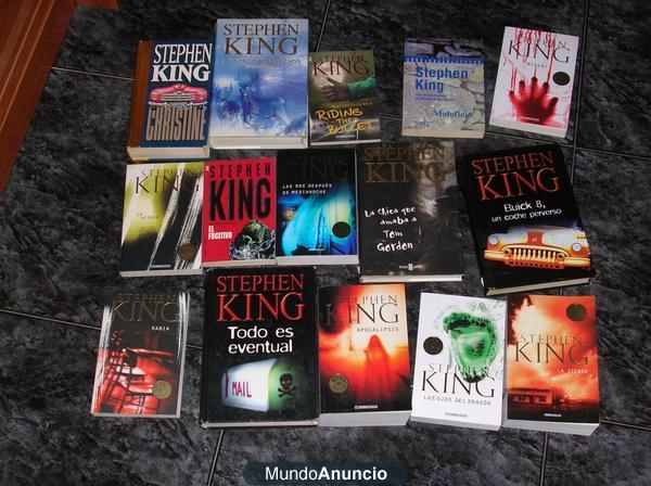 STEPHEN KING LIBROS Y VHS