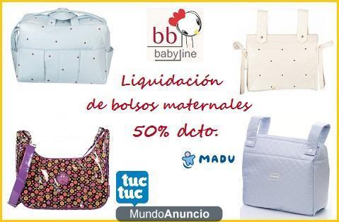 Bolsos maternales a mitad de precio