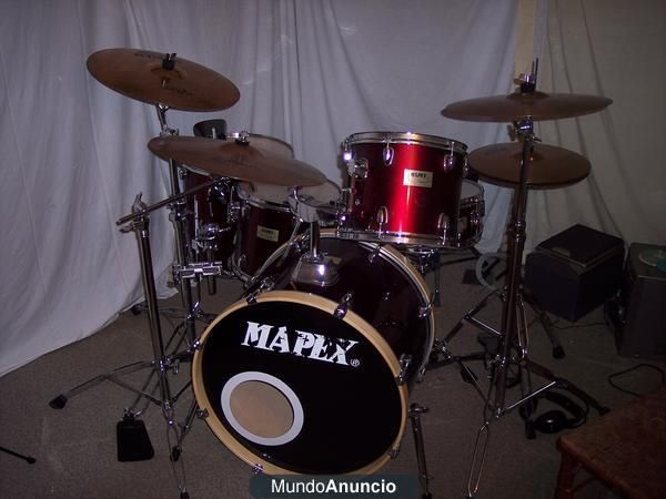 vendo bateria mapex serie V