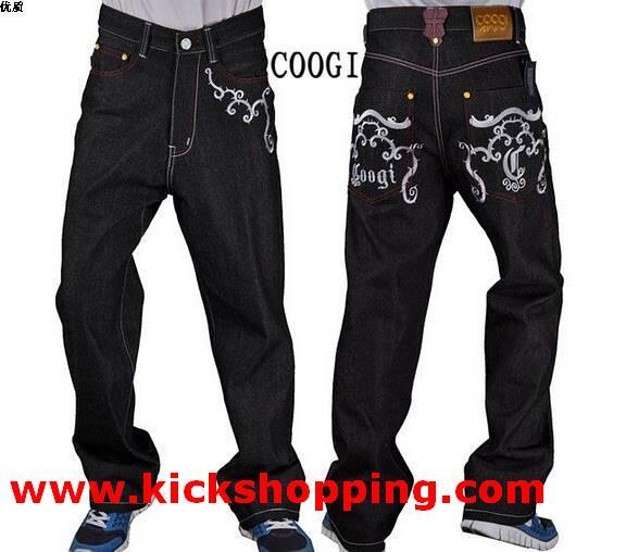 Hiphop dragón bordado Denim y no co&ogi  Jeans