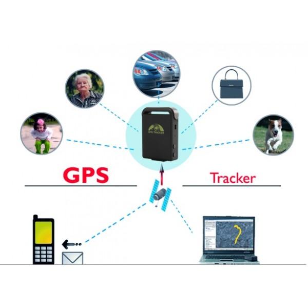 Localizador gps tracker, 4 bandas, microfono espia, memoriza rutas.