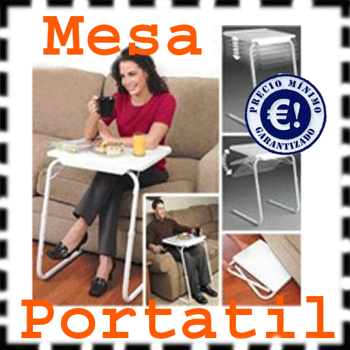 MESA AUXILIAR PLEGABLE Y PORTATIL (ANUNCIADA EN TV) 10€