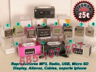 Reproductor MP3 con entradas USB, Micro SD, Auriculares, Display - mejor precio | unprecio.es