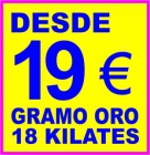 COMPRO ORO - ALICANTE ELCHE TORREVIEJA ELDA BENIDORM - VILLENA - SIEMPRE PRECIOS ALTOS. - mejor precio | unprecio.es