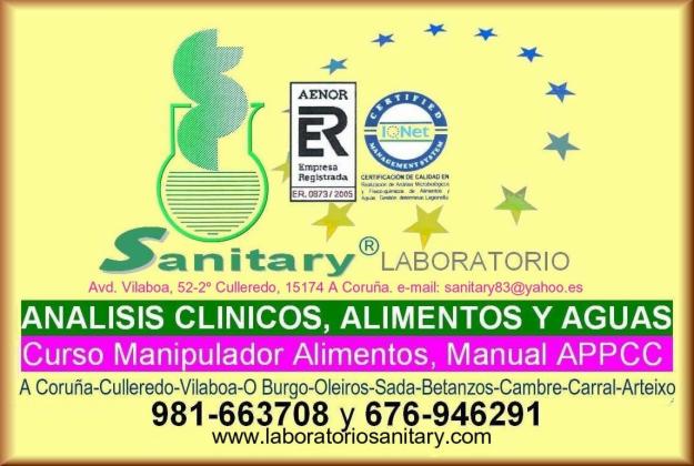 Curso Manipulador Alimentos gratis en Galicia