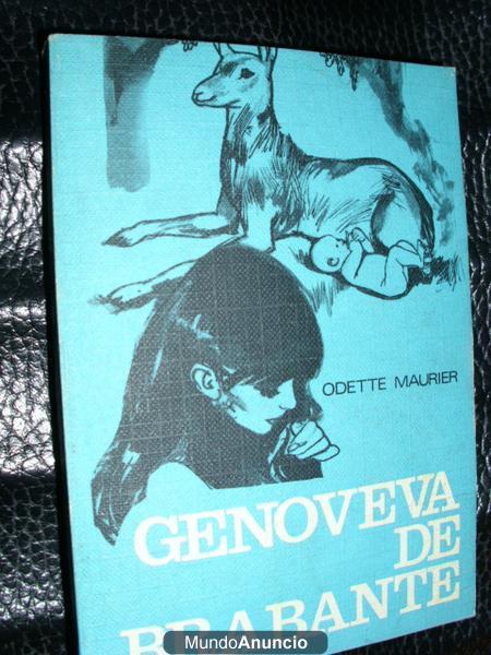 Genoveva Bravante. 1965. Ediciones Rodegar. IMPECABLE, por Odette Maurier.