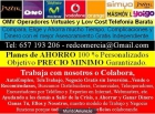 OFERTAS TELEFONIA LOW COST AHORRE HASTA UN 90 % EN SUS FACTURAS DE TELEFONIA FIJA Y MOVIL. Tel. 657 193 206 - mejor precio | unprecio.es