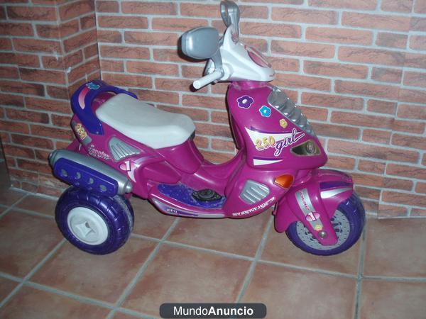 Moto electrica para niños