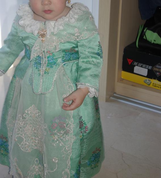 Traje fallera bebe de 0 a 2 años